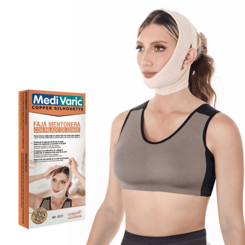 Faja Mentonera con Hilado de Cobre
