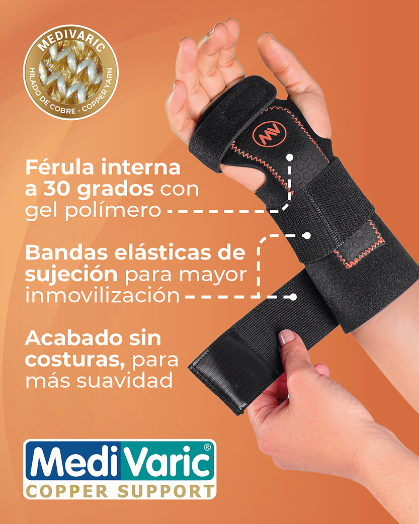 Brace de Muñeca con Hilado de Cobre - Image 2