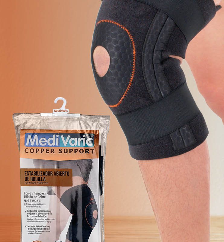 Estabilizador de Rodilla con Hilado de Cobre