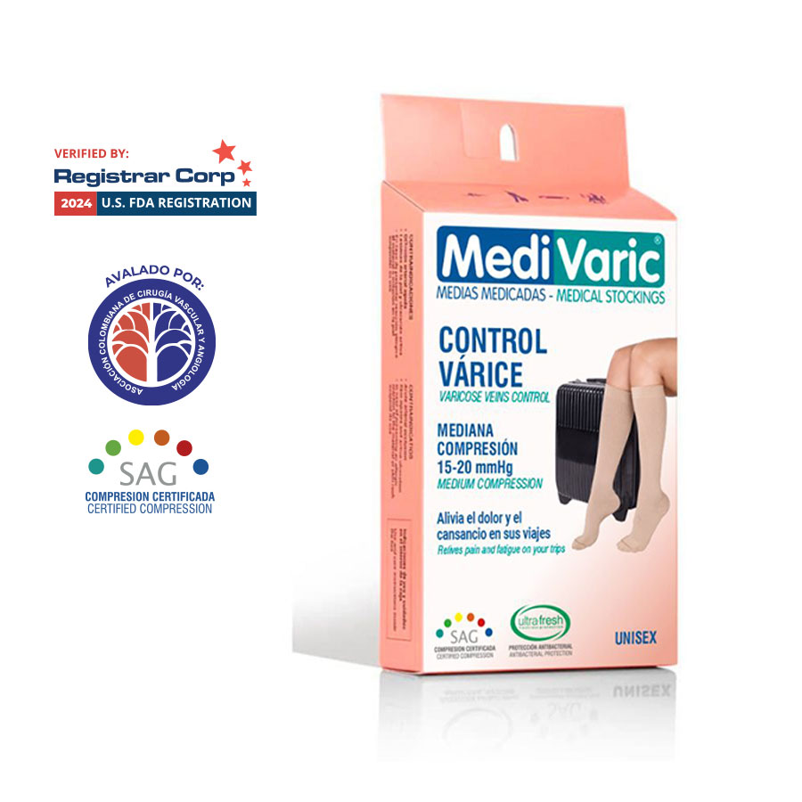 Media Viajero UNISEX 15-20mmHg - Image 4